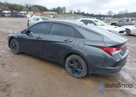 2022 Hyundai Elantra Sel z USA, uszkodzony, nr VIN 5NPLM4AG1NH060030